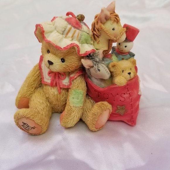 Cherished Teddies - Carolyn Holiday Figurine - Picture 3 of 6